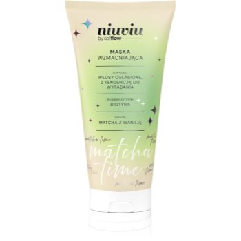 so!flow Matcha Time Strengthening Hair Mask Masca intens hrănitoare pentru parul deteriorat si fragil - imagine 2